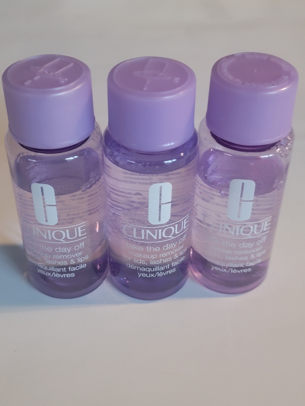 Clinique Take The Day Off Makeup Remover Bottles - Light Lavender - Picture 2 of 6